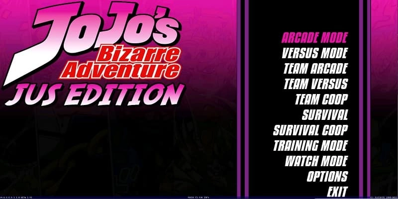 JoJo's Bizarre Adventure MUGEN V3 - Fan-Made Fighting Game