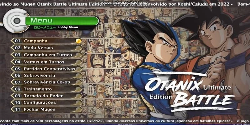 Otanix Battle Ultimate Edition Mugen V3 - Ultimate Crossover Fighting Game
